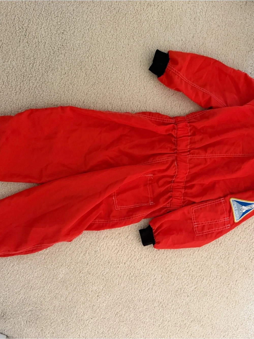 Kids NASA Astronaut Halloween Costume Size 6-8 + Helmet & Hat